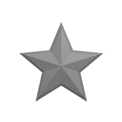 star symbol icon isolated on white background
