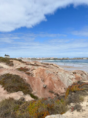 Rocky coast of Peniche, Portugal