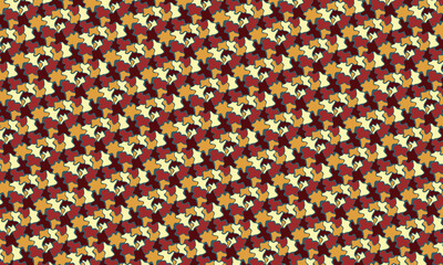 Seamless Blobs Pattern with Irregular Abstract Organic Shapes