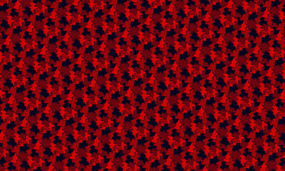 Seamless Blobs Pattern with Irregular Abstract Organic Shapes