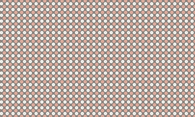 Minimal Seamless Circles Pattern with Uniform Geometric Layout