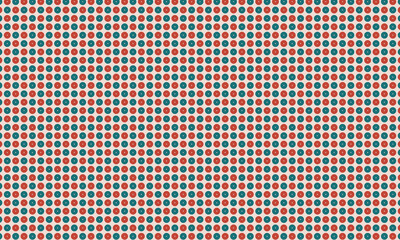 Minimal Seamless Circles Pattern with Uniform Geometric Layout