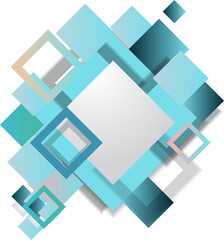 Obraz premium Minimal abstract geometric shapes, colorful backgrounds. Gradient background design for wallpaper, cards, social media posts, background etc.