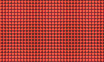 Minimal Seamless Circles Pattern with Uniform Geometric Layout