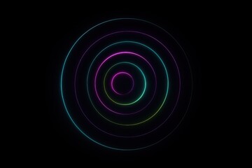 Neon Pulse Rings