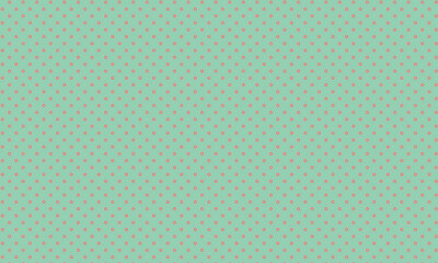 Minimal Seamless Circles Pattern with Uniform Geometric Layout