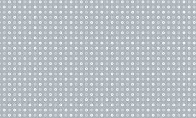 Minimal Seamless Circles Pattern with Uniform Geometric Layout