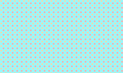 Minimal Seamless Circles Pattern with Uniform Geometric Layout