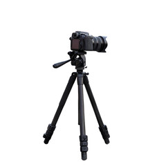 Street Camera Setup for Photography &ndash; Isolated on Transparent Background