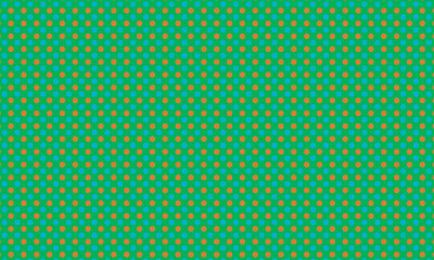 Minimal Seamless Circles Pattern with Uniform Geometric Layout