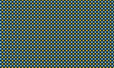 Minimal Seamless Circles Pattern with Uniform Geometric Layout