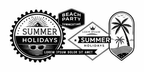 Obraz premium summer holidays icon