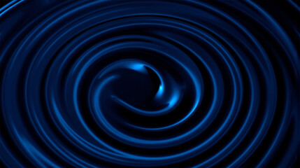 Abstract blue swirling patterns creating a mesmerizing vortex effect.