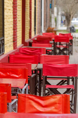 street cafe in the old town
