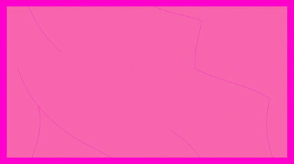 A vibrant abstract design featuring flowing shapes in a striking pink background.
