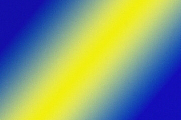 Diagonal gradient of vibrant yellow transitioning to deep blue with a subtle grainy texture