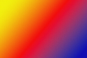 Vibrant diagonal gradient transitioning from bright yellow to deep blue with subtle noise texture
