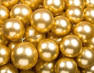 Golden orbs clustered tightly
