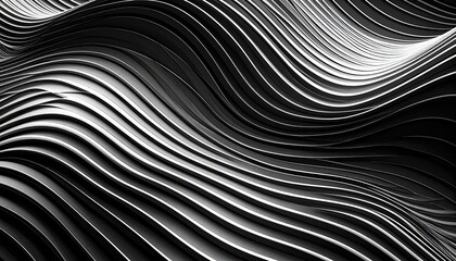 Abstract wavy lines design