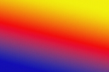 Vibrant diagonal gradient transitioning from deep blue through red to bright yellow with subtle...