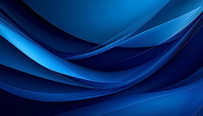 Naklejka premium abstract blue wave background