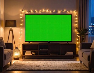 Cozy living room with TV (1)