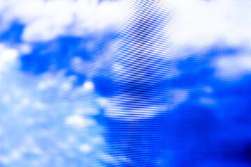 Large led projection screens. Colorful abstract background. Light show on the stage.	
