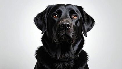 Black Labrador Portrait