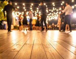 Outdoor dance party