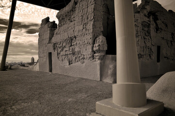 Casa Grande National Monument Infrared Sepia Tone