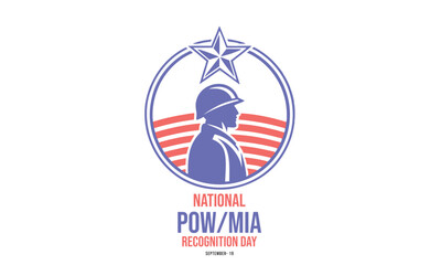 National POW/MIA Recognition Day. design concept Background.