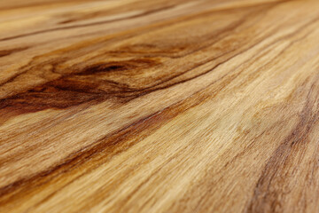 Fototapeta premium closeup shot of wooden surface with rich uniform texture showcasing its natural beauty