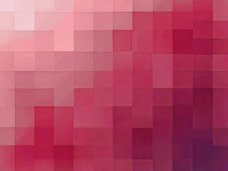 Abstract textured background with shades of pink and red square patterns