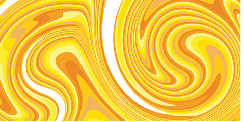 Yellow wavy background, minimalist marble motif background, psychedelic background