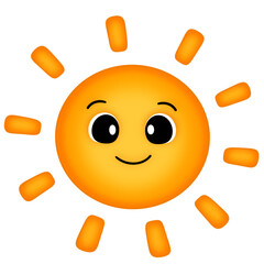 Smiling Cute Sun