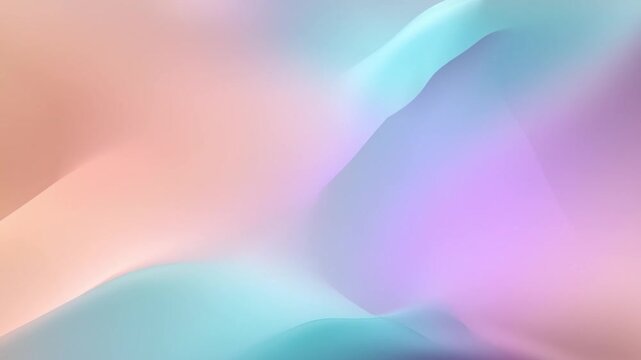 Abstract Pastel Flow: Soft, flowing pastel gradients create a calming and ethereal design. A sense of movement and fluidity is portrayed in this work.