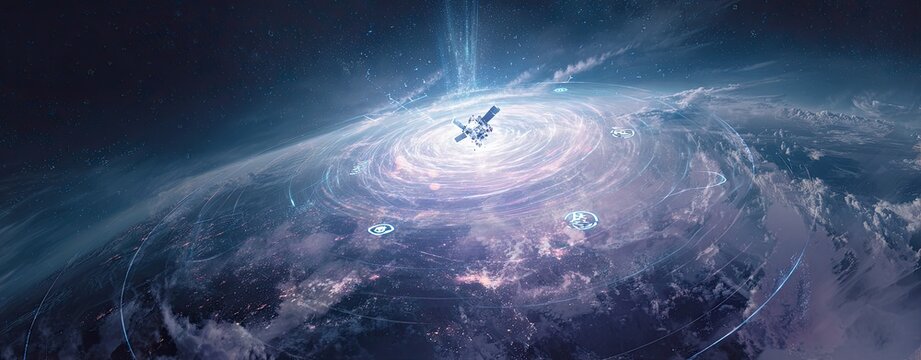 AI in disaster response with real-time AI in disaster response mapping and AI in disaster response for emergency rescue coordination A stunning view of a cosmic phenomenon.