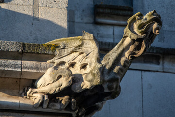 Gargoyle on Tower Bridge in London, UK