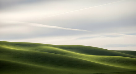 Rolling hillscape