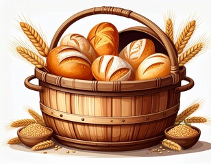 bread and wheat