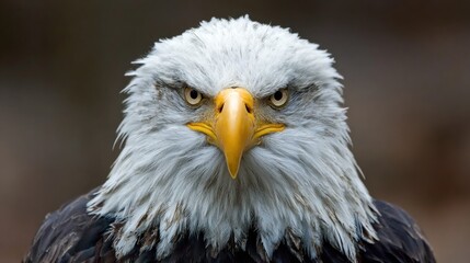 Obraz premium Close-up of an eagle's head (3)