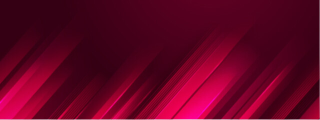 Fototapeta premium Diagonal pink and maroon lines on dark background. Suitable for digital wallpapers, abstract designs, graphic backgrounds, and vibrant themed projects.