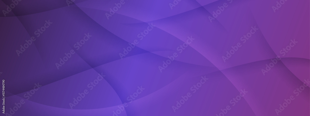 Wall mural abstract purple gradient background with curved lines suitable for artistic projects, web design, pr