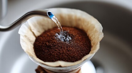 Coffee brewing process