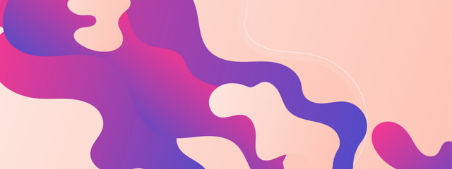 Abstract pink purple and blue wave shapes suitable for background designs, digital art projects, website banners, or modern graphic layouts.