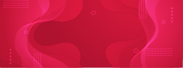 Abstract red background with wavy lines and dots suitable for backgrounds, banners, posters, web design, and social media graphics. energizing and vibrant.