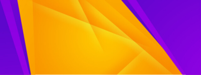 Obraz premium Abstract design featuring yellow and purple geometric shapes. Ideal for backgrounds, digital art, print materials, and modern decor projects.