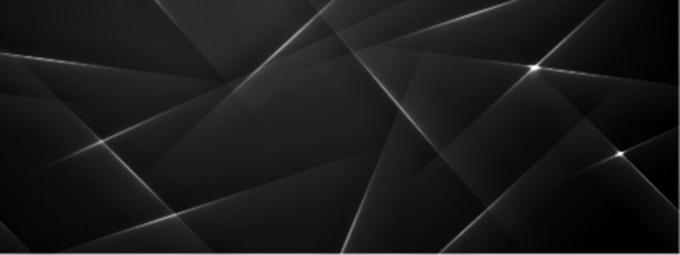 Abstract black background with glowing lines is suitable for modern design projects, technology concepts, digital art, and futuristic themes.