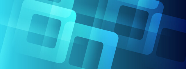 Overlapping translucent blue squares abstract design suitable for backgrounds, graphic design, web elements, tech themes, modern concepts, artistic projects.