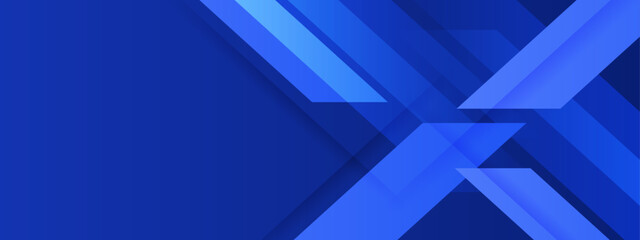 Overlapping blue geometric shapes creating abstract design. Suitable for backgrounds, prints, branding, web design, and graphics with modern aesthetic.